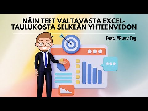 Näin teet suuresta datamäärästä selkeän taulukon ja kaavion Excelissä (feat. RuuviTag!)