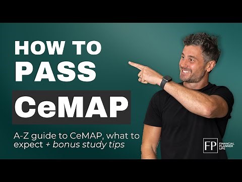 How to pass CeMAP 1-3 2024