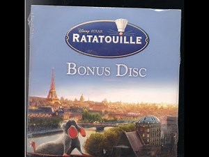 Opening To Disney * Pixar’s Ratatouille Bonus Discs DVD 2007