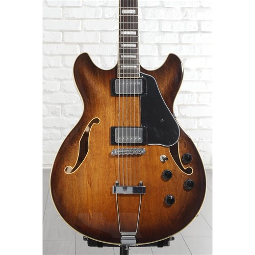 Artcore AS7328 Baritone Electric Guitar - Tobacco Brown