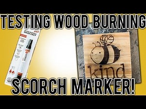 How to Use The Scorch Marker Pro