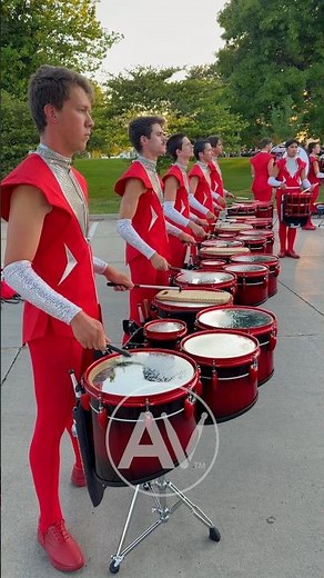 Phantom Regiment Tenor Line Unique Sound Effects Cam! 🥁 #drumline #drums