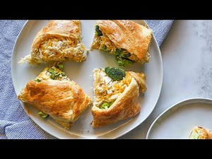 Easy Chicken Broccoli Braid Recipe