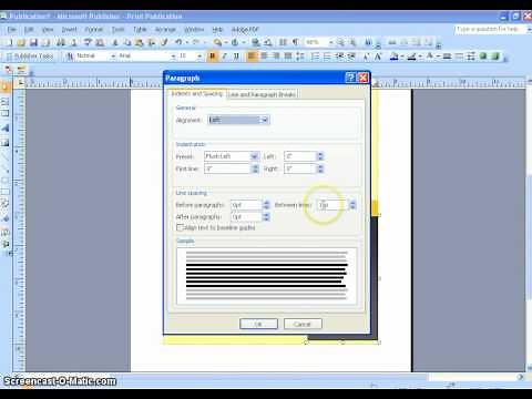 Creating a Flyer using MS Publisher ( Part 3 of 4 )