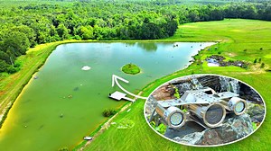 I built an epic underwater pond!🐟