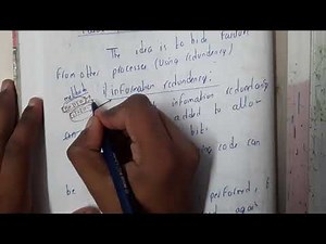 3.4 Failure masking by redundancy