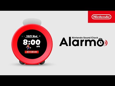 Let Mario wake you up with new Nintendo ‘Alarmo’ clock