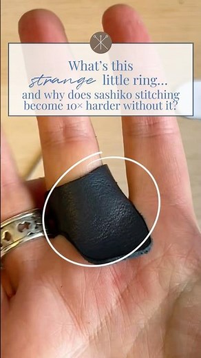 Sashiko Thimble