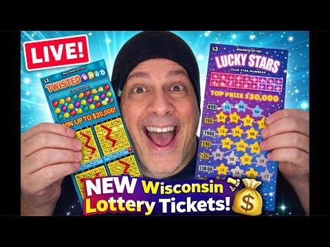 New Lotto Scratch Off Tickets #wisconsinlottery #slotsnlotto #breaking #live #snow #storm
