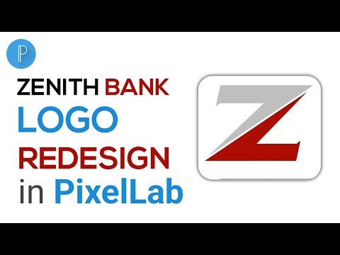 PixelLab Tutorial: Recreate Zenith Bank Logo from Scratch (2025)