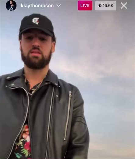 Klay Thompson listening to Lil uzi Vert “ the way life goes” after breaking up with Megan the stallion