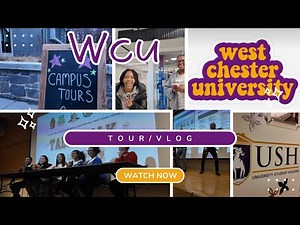 West Chester University Campus Tour & Vlog