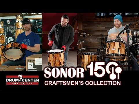 Sonor 150th Anniversary Craftsmen's Collection | Behind The Scenes at DCP