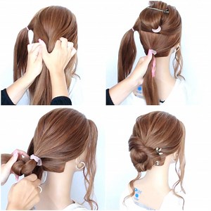 27K views · 711 reactions | Low bun updos for any occasion❤️ | Another Day Another Braid | Facebook