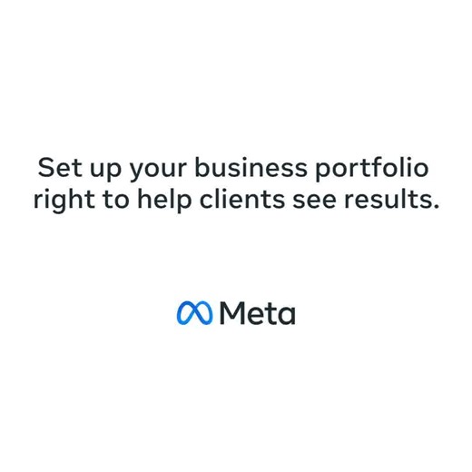 Did you know? Meta Business Accounts are now business portfolios. Set yours up the right way to help manage client assets. | Meta for Business | Facebook
