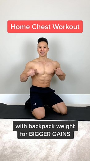 Build a Bigger Chest Faster with a Weighted Backpack!