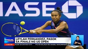 38K views · 161 reactions | #FrontlinePilipinas | All set na ang fairy tale finish para kay Fil-Canadian Leylah Fernandez matapos niyang umabante sa finals ng U.S. Open. For more latest stories, visit us at www.news5.com.ph | News5 | Facebook