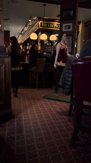 Tap dancing during dinner, at Disney World Disney Springs ￼￼