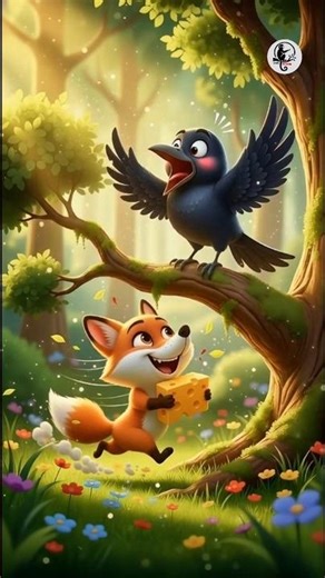 crow fox story 😂 famous tamil kid story