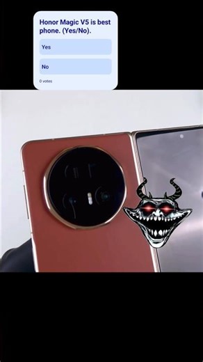 Honor Magic V5 attitude tech shorts#youtube#smartphone#Honor