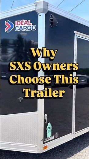 Why Side by Side Owners Choose This Trailer | Ideal Cargo 8.5’ X 20’