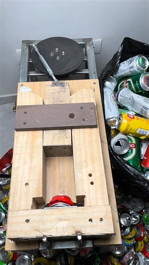 Can Recycling ♻️ #CansTV #cancrushing #recycle #diy | Cans TV