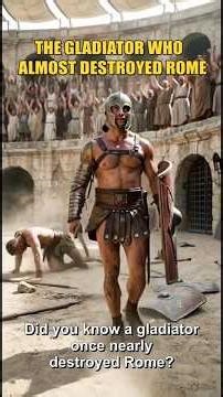 Spartacus Rebellion - The Gladiator who challenged the Roman Empire #didyouknow #history #gladiator