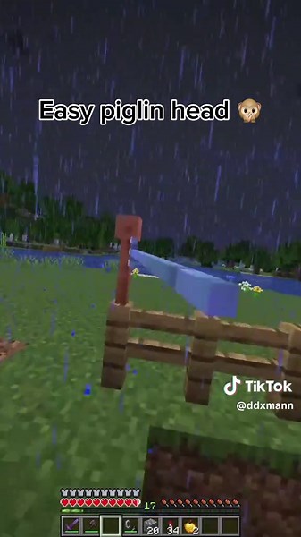 Easy piglin head tutorial #tutorial #easy #piglin #head #mineceaft