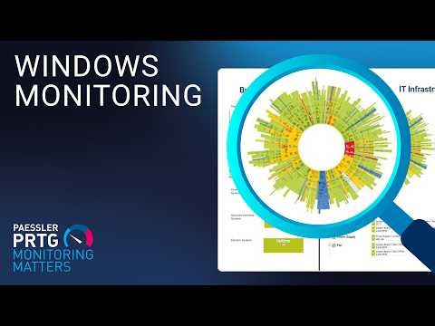 Catch Windows Issues in Minutes, not Hours with PRTG