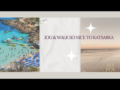 POV: Jog & Walk in Ayia Napa | So Nice Resort to Katsarka Beach & Back via Nissi Avenue