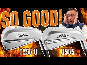 NEW Titleist U505 T250 - LOVE THESE!!