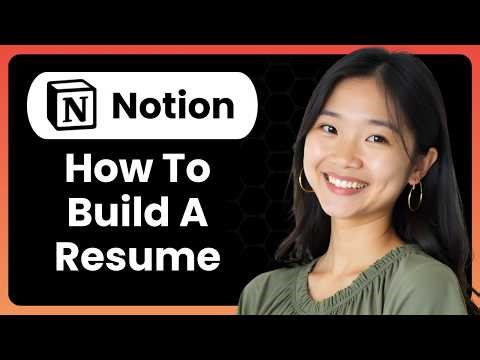 How To Build A Resume In Notion (Complete Guide)