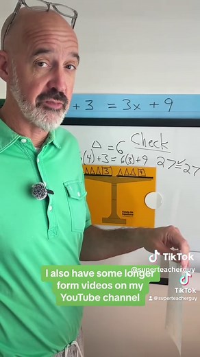 Hands-On Equations: Teaching Algebra to Kids