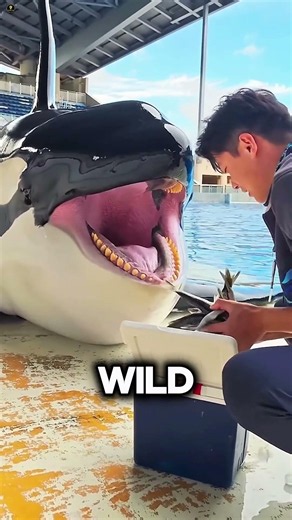 Why Do Captive Orcas Eat Ice?