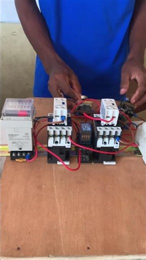 “How to Wire FORWARD–REVERSE Control | Step-By-Step for Beginners”#ForwardReverse #MotorControl
