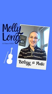 2.5K views · 65 reactions | Molly Long '22 graduated from Lawrence with a degree in biology and music. They now use both disciplines in their daily life as a research coordinator at the Data Science Institute at the University of Chicago and as a performer in multiple ensembles. | Lawrence University | Facebook