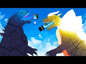 We Get Eaten by Space Godzilla in People Playground Together Multiplayer!