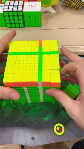 Rubik’s cube 11x11 solving #shorts