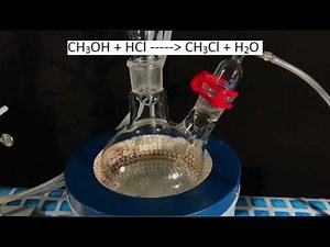 Chloromethane from methanol and HCl