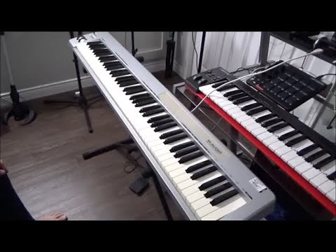M-Audio Keystation 88 ES Midi Keyboard Test And Review
