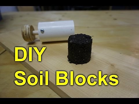 DIY soil block / seed pot maker