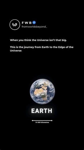 From Earth to the Edge of the Universe