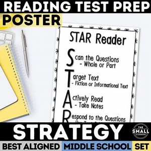 Reading Test Taking Strategy How-To and Poster | B.E.S.T Standards