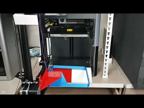 Bambulab P1P auto eject test