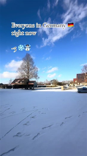 Experiencing Winter in Germany: Current Weather Conditions