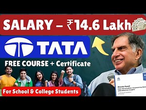 TATA लय ह Free Online Course Learn Skills and Get Instant Job Tata Free Internship 2025