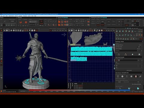 Using AutoSeams to unwrap chain links