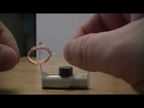 Paper Clip Motor