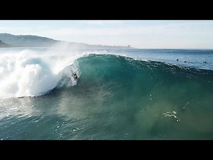 Mark Drewelow: Two Bodysurfing Barrels at Black's Beach