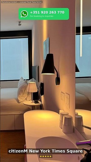citizenM New York Times Square ★ New York Travel Guide 2026